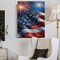 4th of July Diamond Painting Kit – American Flag & Fireworks, 5D Full Drill DIY Diamond Art for Adults, Independence Day Home Wall Decor (11.8x15.7 inches / 30×40 cm)